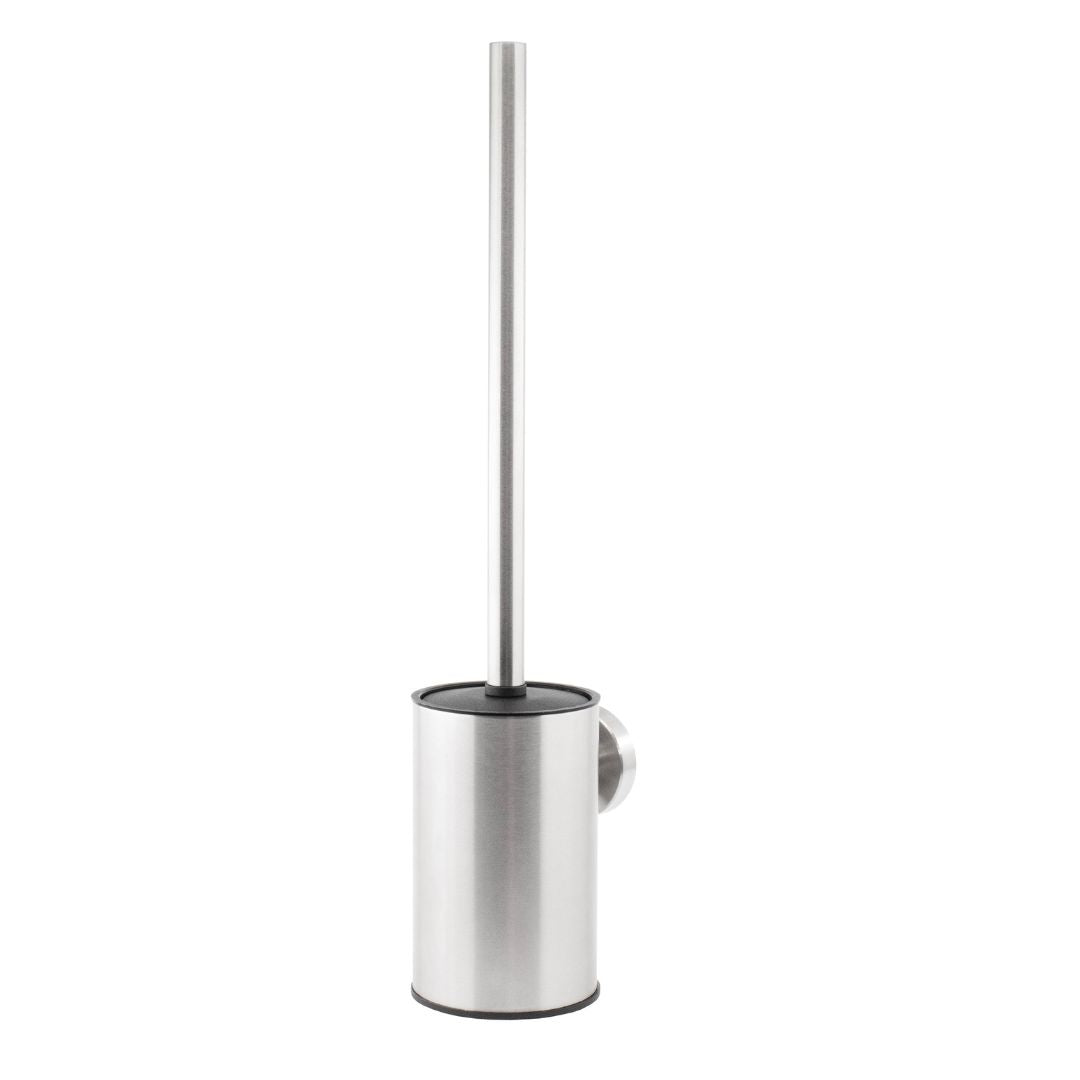 Dryflow Stainless Steel Wall Mounted Toilet Brush Set