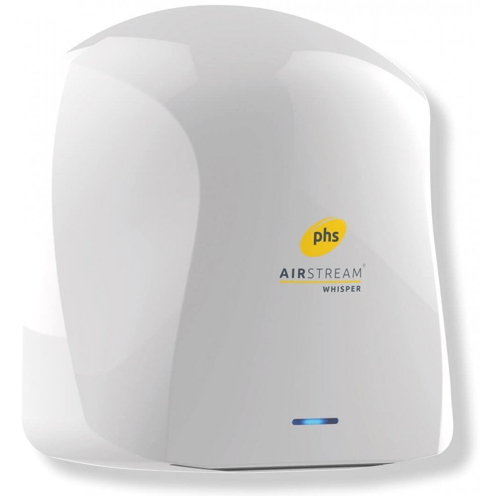 Warner Howard 800W Airstream Whisper Hand Dryer (LOW NOISE) - Hand Dryers UK™